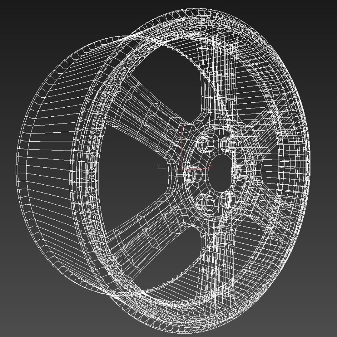 Car Rim Model - TurboSquid 1243291