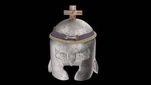 3D Knight Helmet