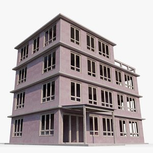 Village Hotel 3D model