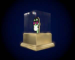 Gold Punk Low poly