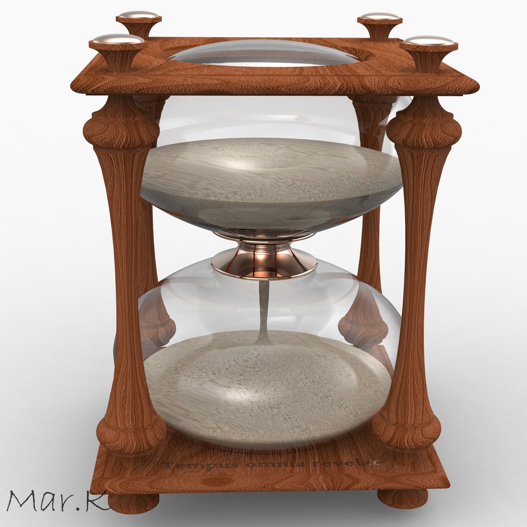 3d Model Classic Hourglass