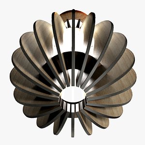 Wooden Chandelier