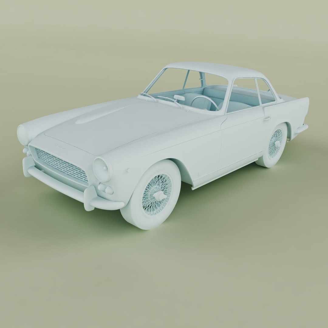3D 1959 Triumph Italia 2000 - TurboSquid 1712106
