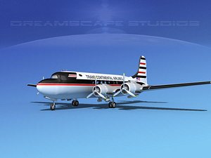 dc-4 propellers gear dwg