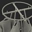 Round Clothing Rack 2 3D Model