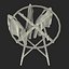 Round Clothing Rack 2 3D Model