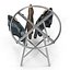 Round Clothing Rack 2 3D Model