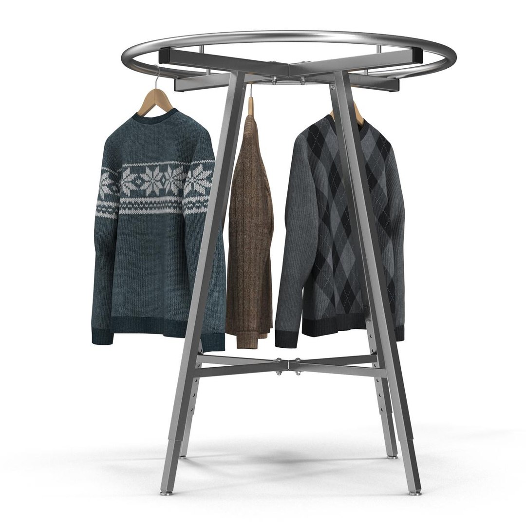 clothing rack 2 3d model https://p.turbosquid.com/ts-thumb/FR/zaXybr/xIKSgrGV/roundclothingrackwithsweatersvray3dmodels03/jpg/1468227661/1920x1080/fit_q87/dbdb4f25a007c393d17afa8f9dc2b6559d8e39b9/roundclothingrackwithsweatersvray3dmodels03.jpg