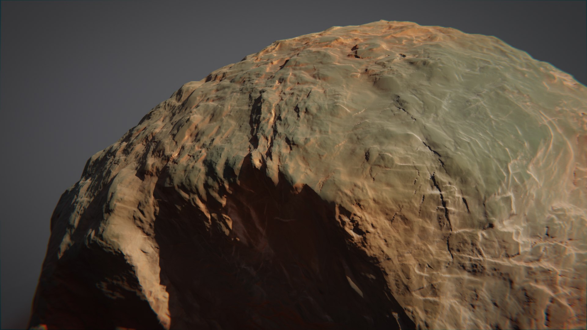 Martian rock large 3D - TurboSquid 1704594