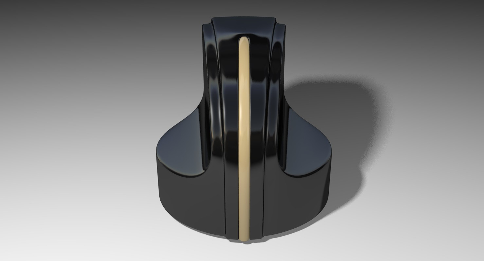 Potentiometer Knob 3d 3ds