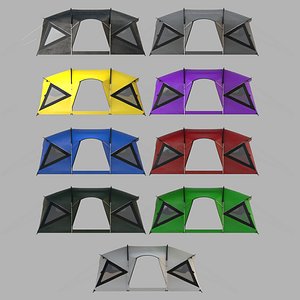 3D 3D Tent collection model