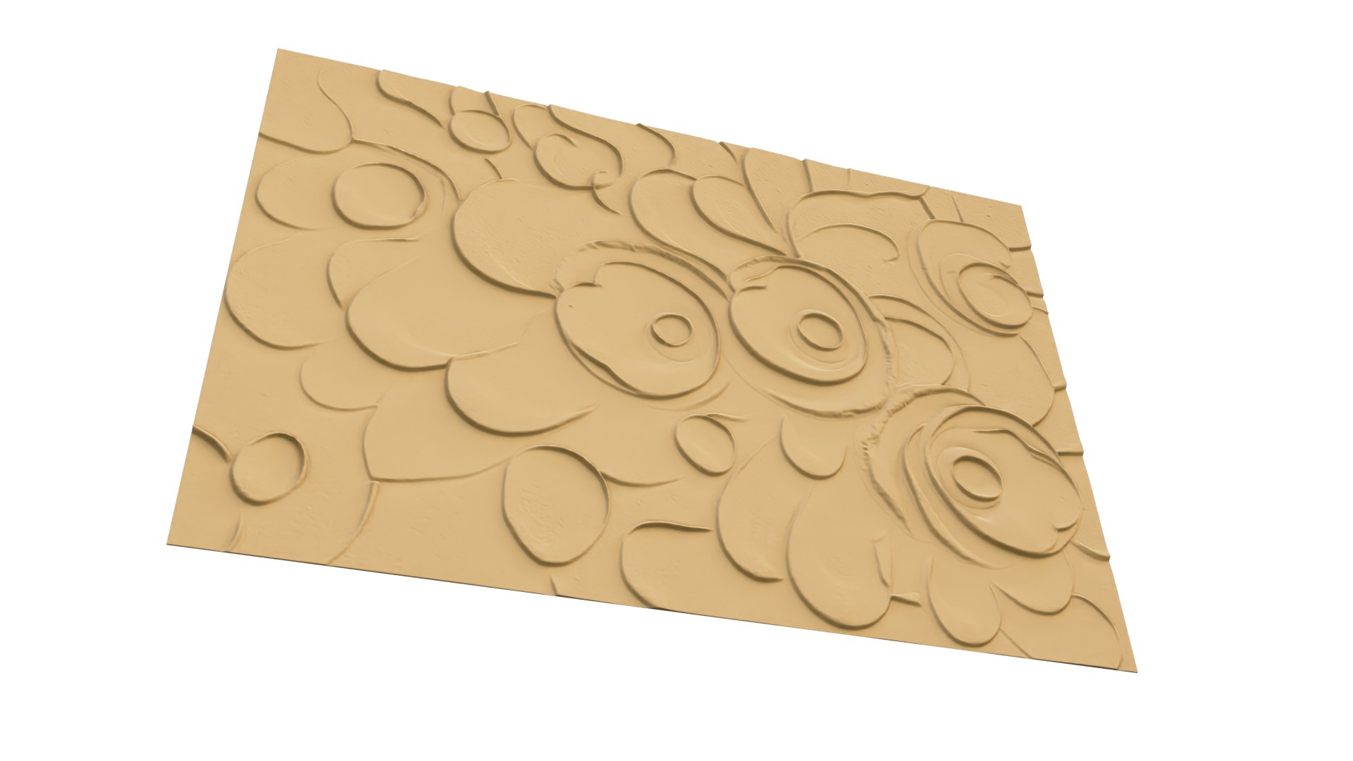 3D Modern Panel Wall Decor Set Wall Relief Mural CNC 110 Model ...