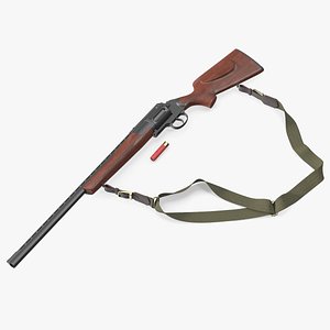 MTs-255 Revolver Shotgun Wood