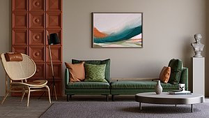 3D Chair New Complete Scene