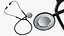 Dual-Head Medical Stethoscope Black