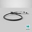 Dual-Head Medical Stethoscope Black