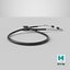 Dual-Head Medical Stethoscope Black