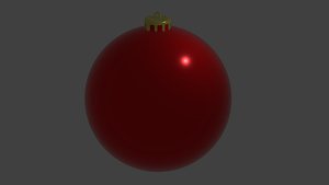 3D model chrismas ball
