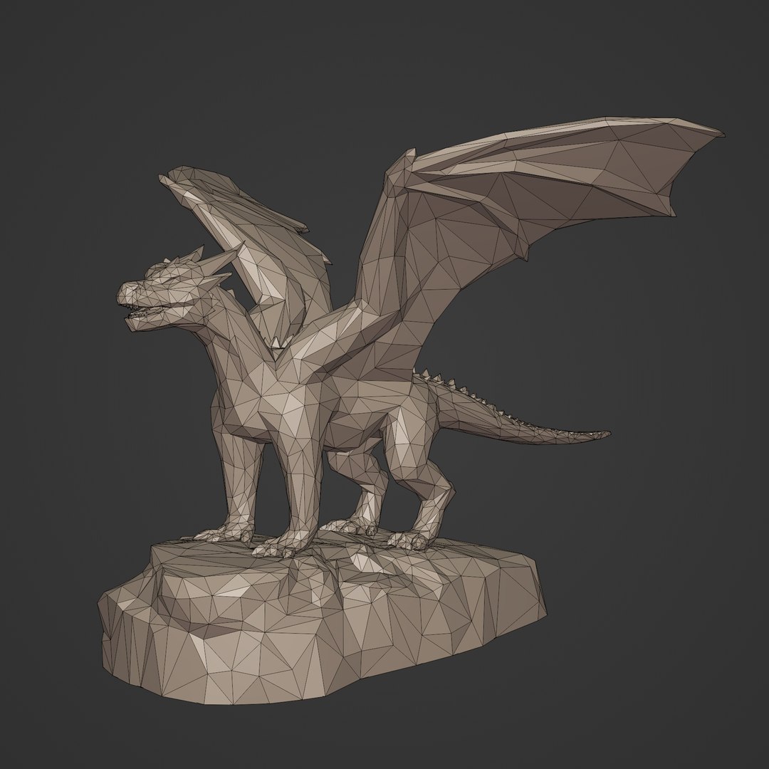 Dragon Model - TurboSquid 2154848