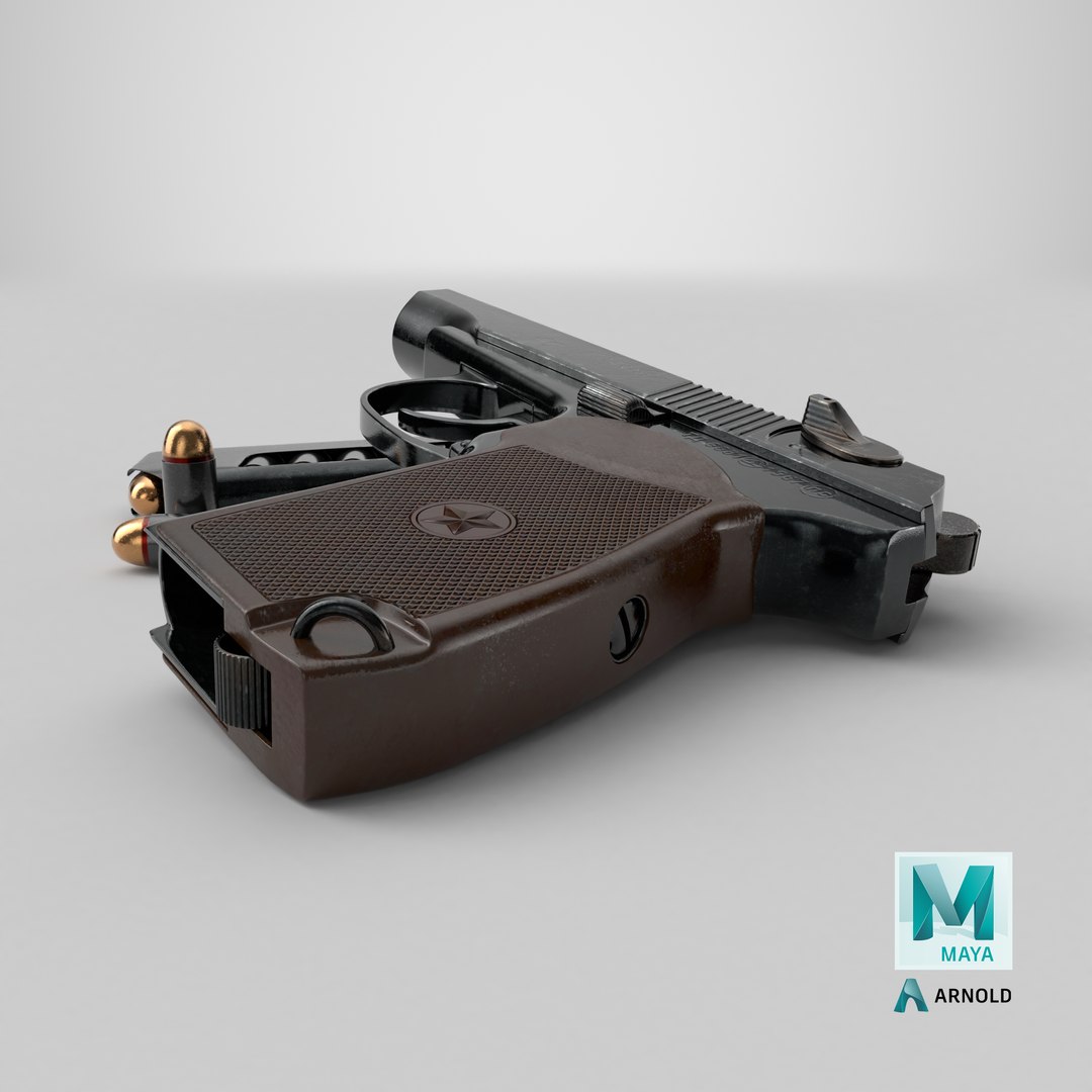 Makarov Pistol Laying model https://p.turbosquid.com/ts-thumb/FS/LrOGJE/DK/stemcell_maya_arnold_render/png/1727708002/1920x1080/fit_q87/17cb426160b51f462b3bcc50baf24759c1b070fe/stemcell_maya_arnold_render.jpg