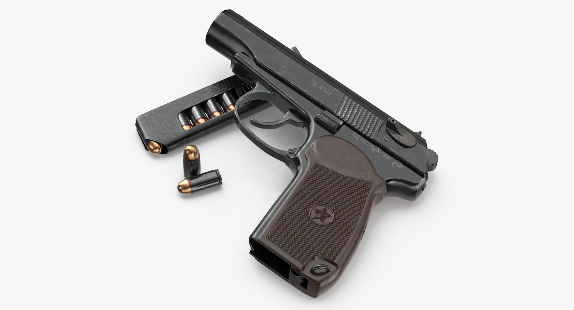 Makarov Pistol Laying model https://p.turbosquid.com/ts-thumb/FS/LrOGJE/Uz/makarov_pistol_laying_thumbnail_0002/jpg/1724423741/1920x1080/fit_q87/52615bbf25b2570039aa67d76aa350729ef175ff/makarov_pistol_laying_thumbnail_0002.jpg
