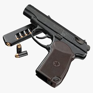Makarov Pistol Laying