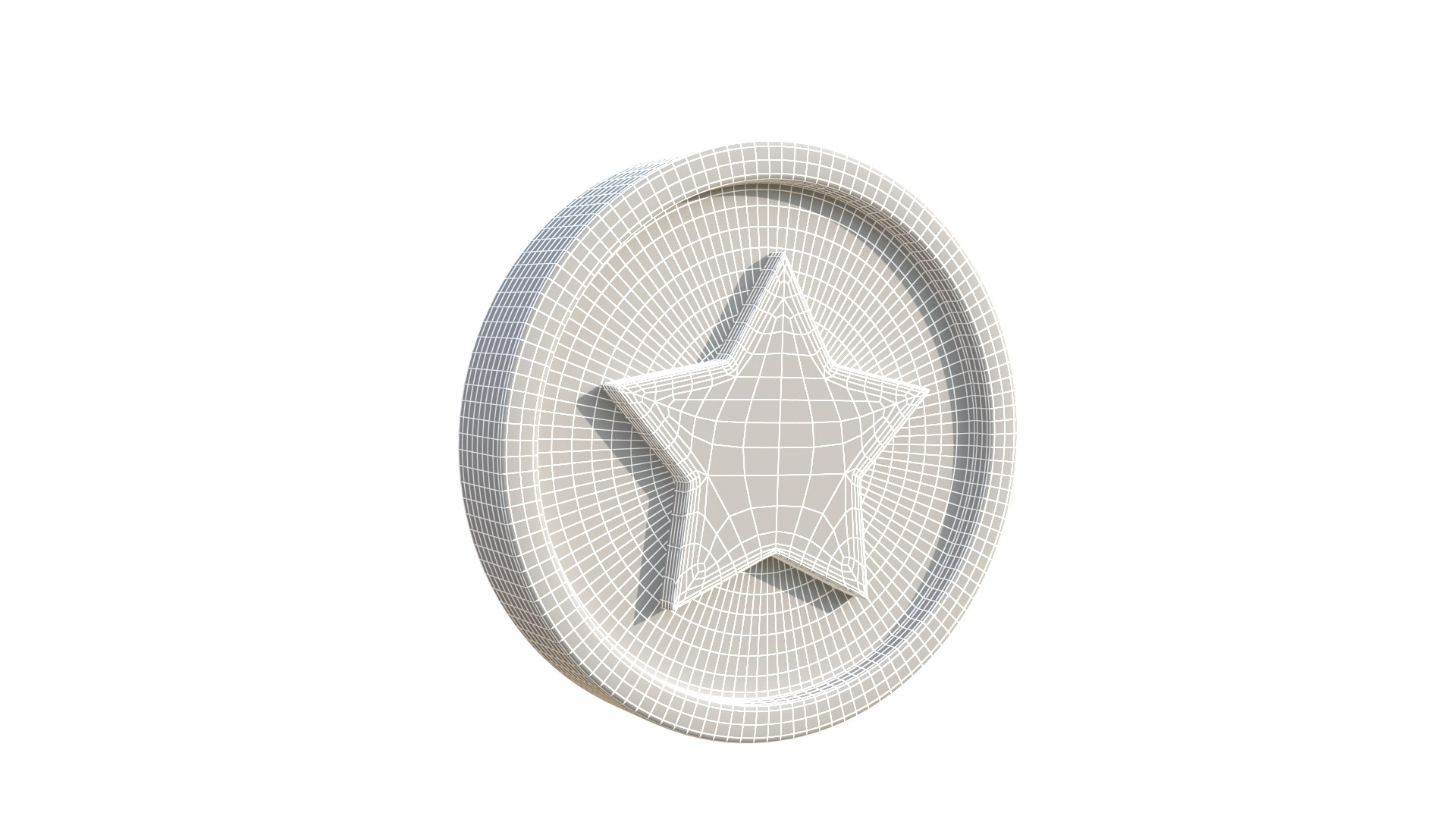 3D Star Coin Model - TurboSquid 2285703