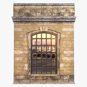 Brick Wall 0004 3D model