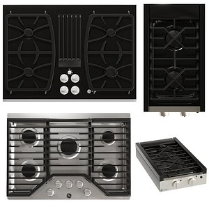 3 Ge Cooktops 3D model