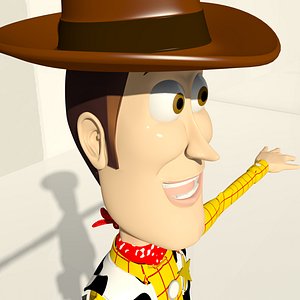 character woody male 3d max