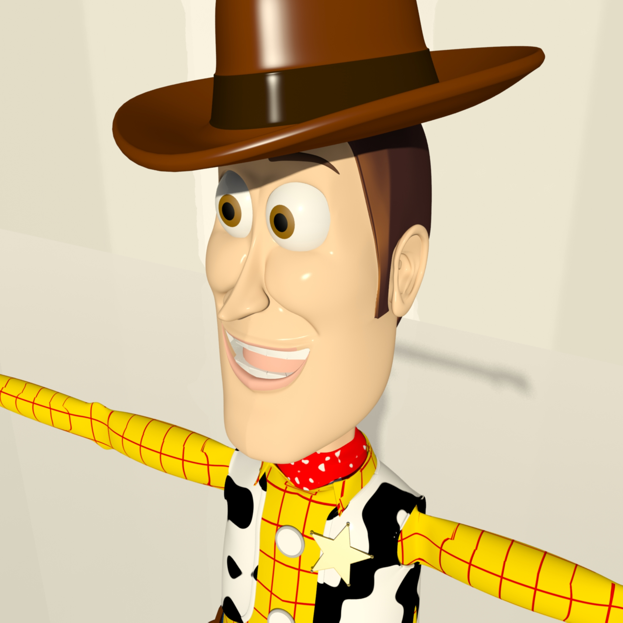 character woody male 3d max