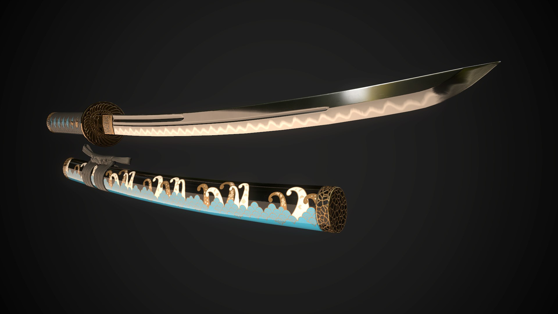 pbr unity wakizashi 3D model https://p.turbosquid.com/ts-thumb/FS/cirX5U/Yvw1dYls/screenshot074/png/1563890347/1920x1080/fit_q87/c15f2d6d7fdecb4a5a2357274817337b17356569/screenshot074.jpg
