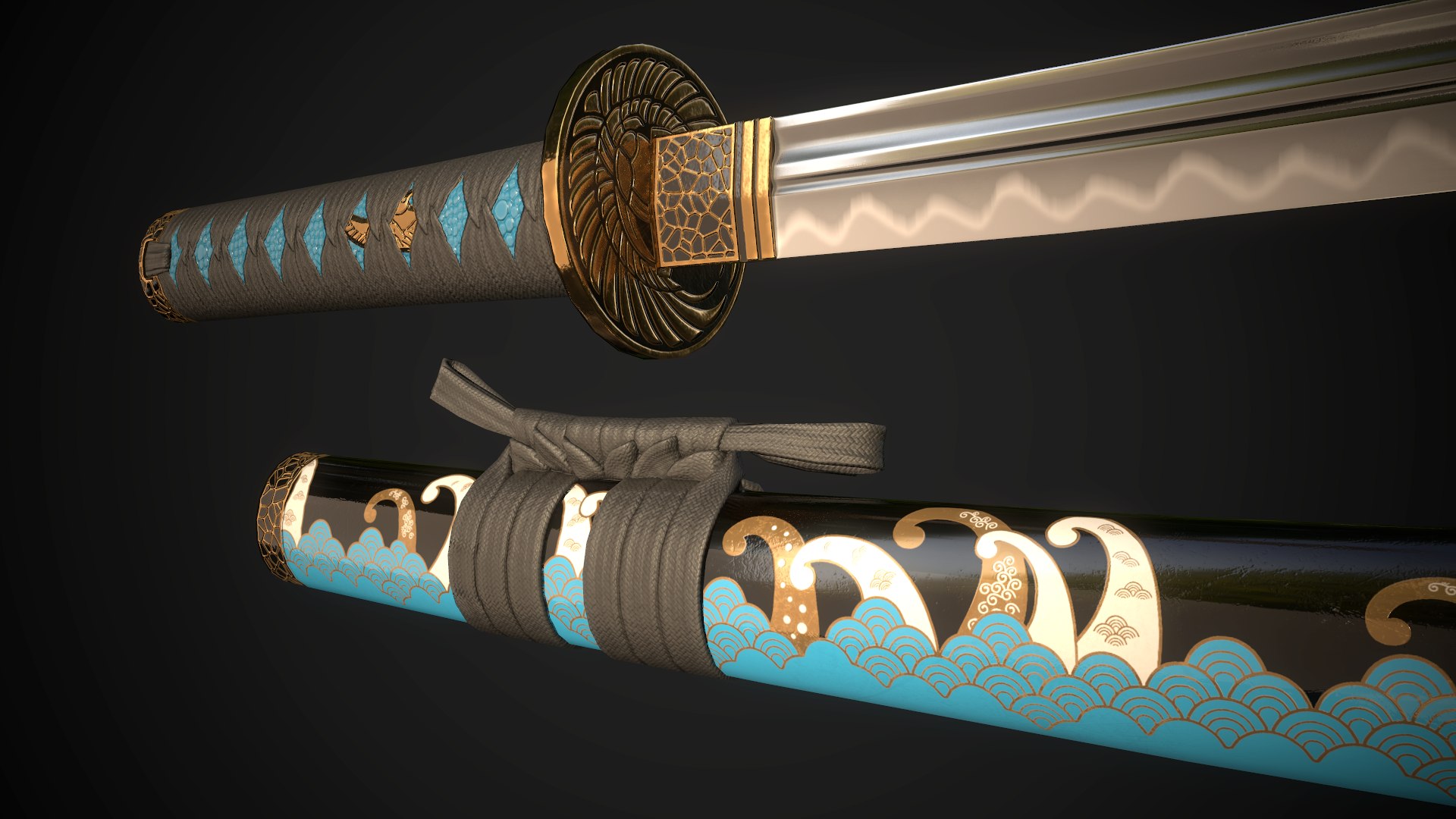 pbr unity wakizashi 3D model https://p.turbosquid.com/ts-thumb/FS/cirX5U/gKcMrdcy/screenshot076/png/1563890347/1920x1080/fit_q87/56a0e8744eca1a607f405c3e2edc58ebd5e6b8f0/screenshot076.jpg