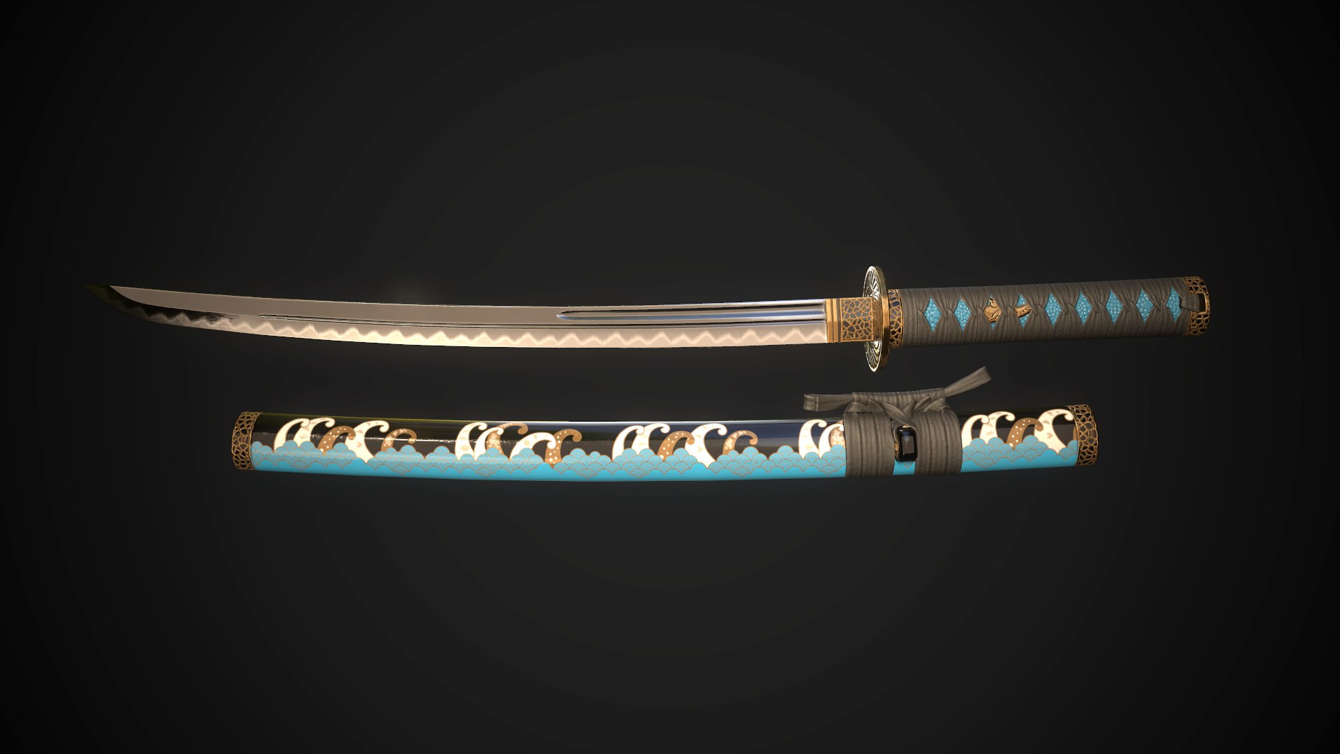 pbr unity wakizashi 3D model https://p.turbosquid.com/ts-thumb/FS/cirX5U/j1GmcA08/screenshot072/png/1563890346/1920x1080/fit_q87/d8e8587479d7337443ca77c06ba7d61bd1caa892/screenshot072.jpg