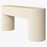 Crate and Barrel console table Kahn