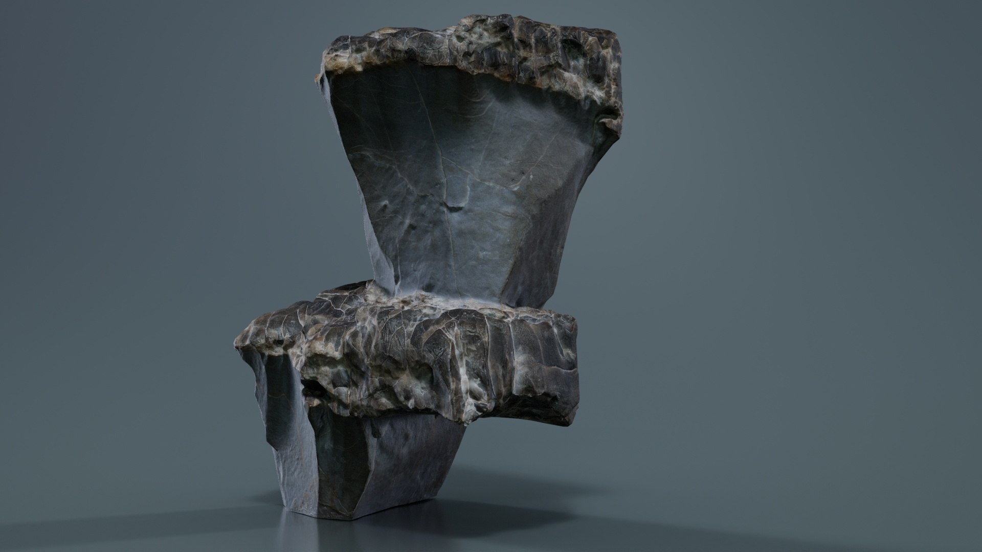 3D Model Suiseki Rock 20 Remastered - TurboSquid 2362651