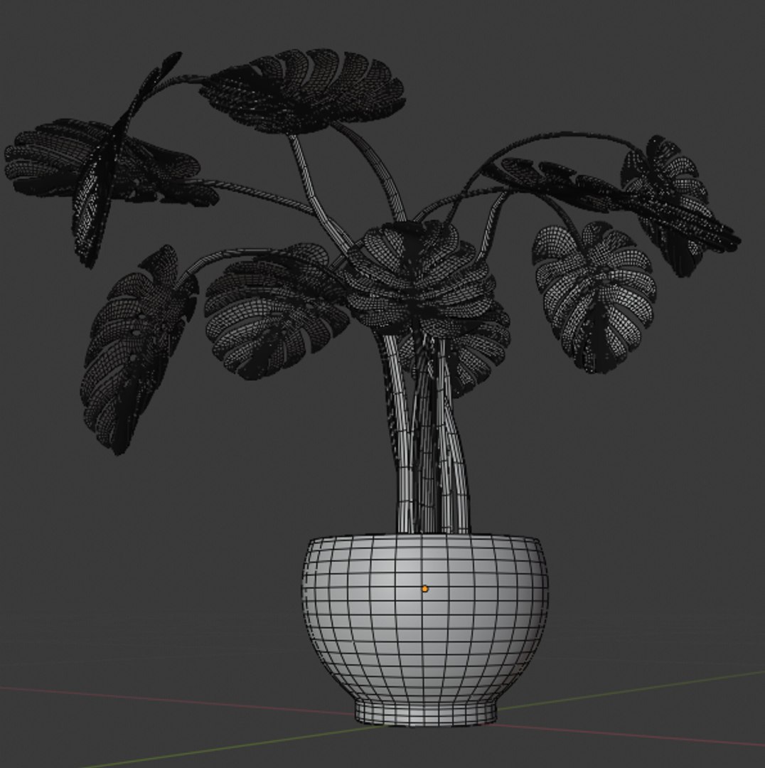 3D model monstera plant pot https://p.turbosquid.com/ts-thumb/FS/pMI14O/kUZerqi6/mesh2/png/1588850663/1920x1080/fit_q87/f9b889b95270d7ed15bd1adf5792ef9a50a473ec/mesh2.jpg