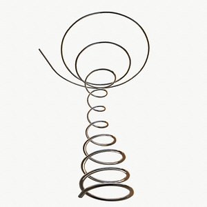 metal spiral spring 3D model
