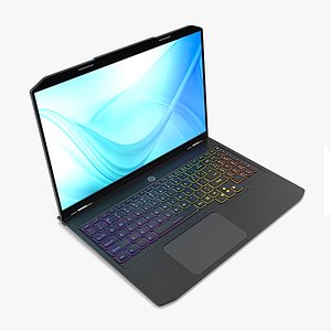 3D Gaming Laptop Computer