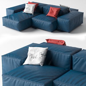 Living Divani Extrasoft - Piero Lissoni Composition 4