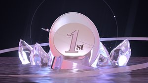 1st Winner Podium