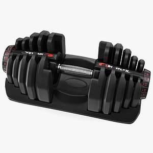 Bowflex Selecttech 1090 Adjustable Dumbbell with Holder