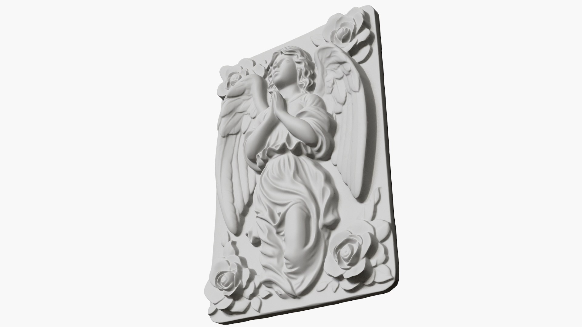 3D Model Angel Relief 6 - TurboSquid 2285373