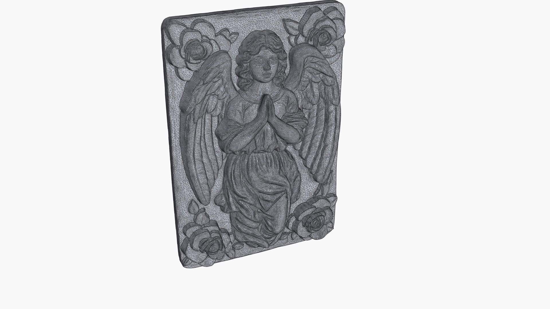 3D Model Angel Relief 6 - TurboSquid 2285373