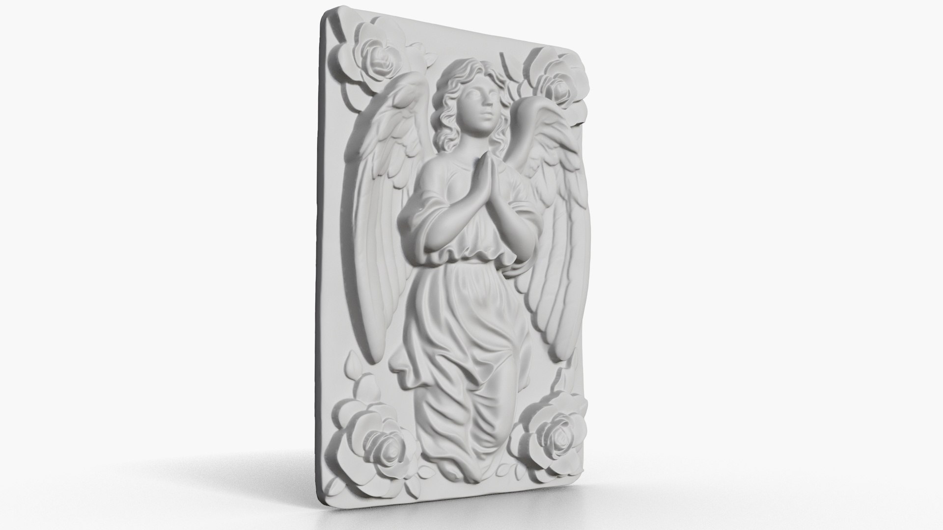 3D Model Angel Relief 6 - TurboSquid 2285373