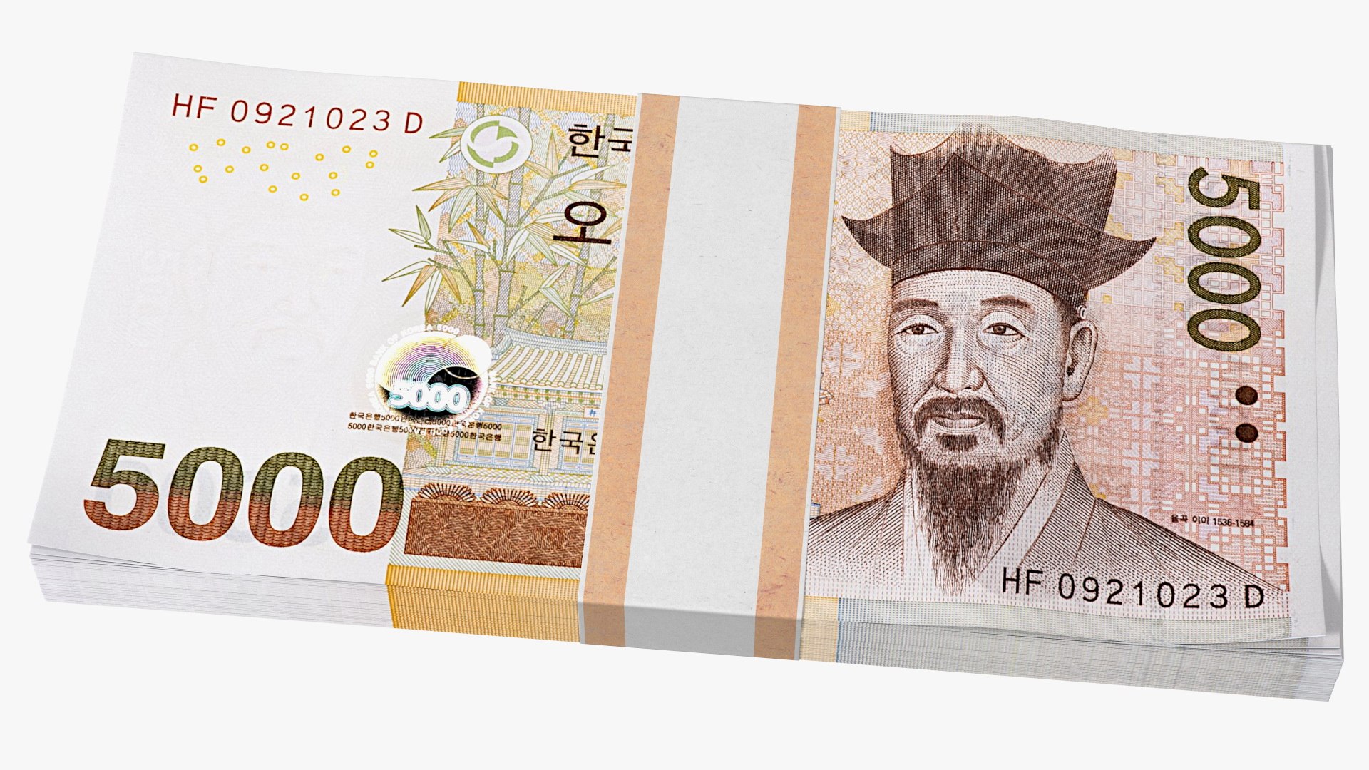 3D South Korean Banknote Bundles Collection model https://p.turbosquid.com/ts-thumb/FT/CVU1pm/64/southkoreanbanknotebundlescollectionvray3dmodel016/jpg/1621717925/1920x1080/fit_q87/3965d5b1578fc39208806d0aedebcec8e64391f0/southkoreanbanknotebundlescollectionvray3dmodel016.jpg