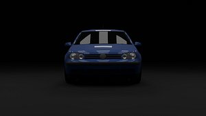 3D volkswagen golf 1998