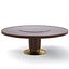 Baker Bill Sofield Sutton Round Dining Table With Lazy Suzan