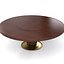 Baker Bill Sofield Sutton Round Dining Table With Lazy Suzan
