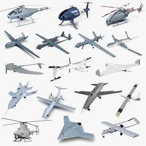 UAV Collection 12 3D model